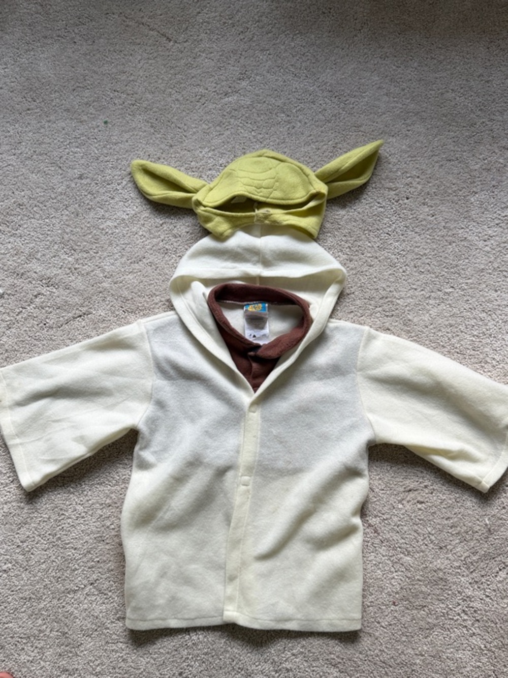 Star Wars Baby Yoda costume size Infant-2T
